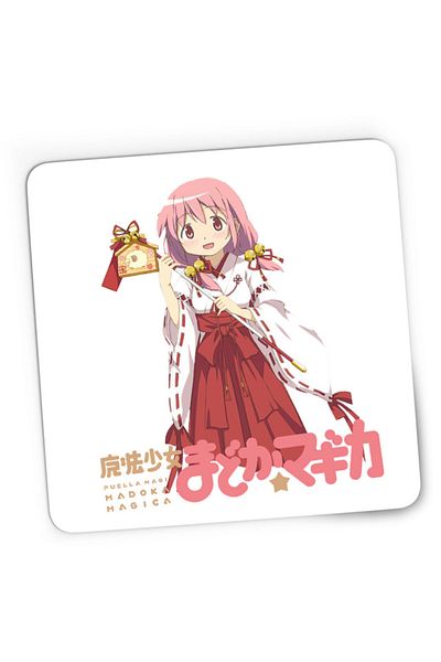 OEM Mousepad Gaming Madoka Magica Kaname Maiko Wish Shinto, 21x19 cm