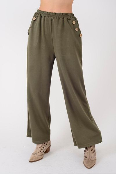 Park Moda 8573 Button Detail Modal Pants