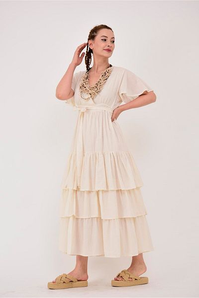 Park Moda AN10653 ROCHIE BOEMĂ CU GOLIȚĂ CU GOLIȚĂ