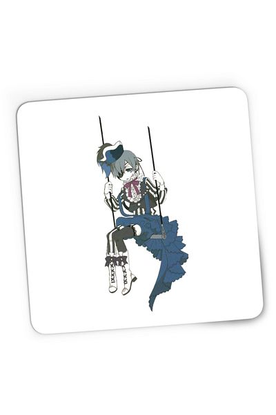 OEM Mousepad Gaming Black Butler Kaori Book of Circus Cosplay, 21x19 мм