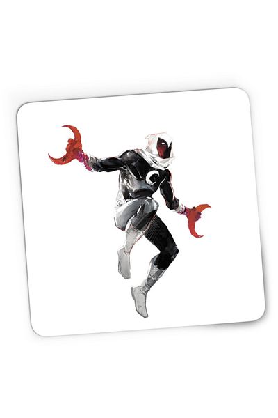 OEM Mousepad Gaming Moon Knight Clean Watercolor Hero Comics, 21x19 см