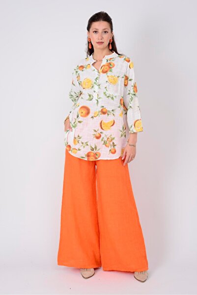 Park Moda 15455F-84 CĂMĂȘI CU MODEL PORTOCAL