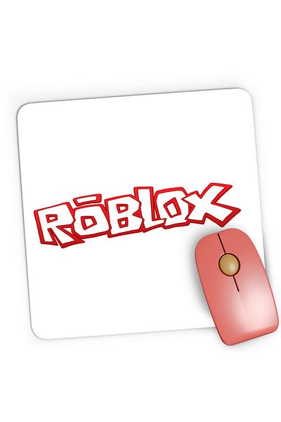 OEM Mousepad Gaming Roblox Logo Open World Multiplayer, 21x19 см