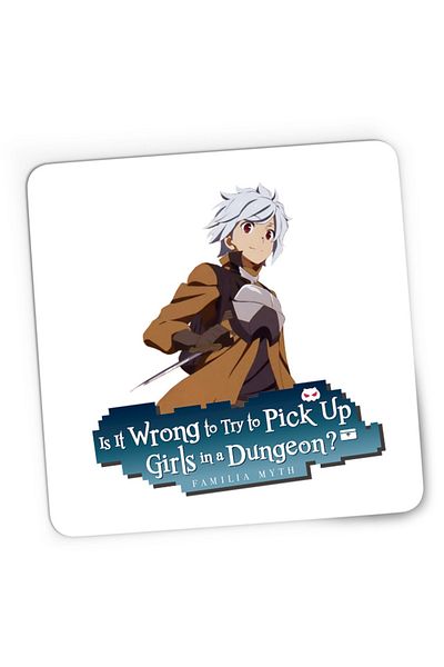 OEM Mousepad Gaming Is It Wrong To Pick Up Girls In Dungeons Anime Manga, 21x19 см