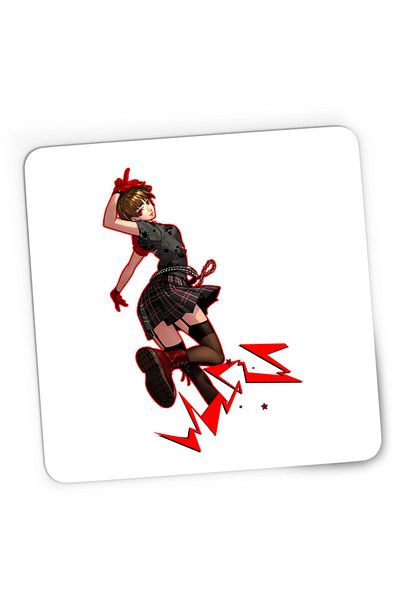OEM Mousepad Gaming Persona Niijima Makoto Dancer Anime Tokyo Game, 21x19 cm