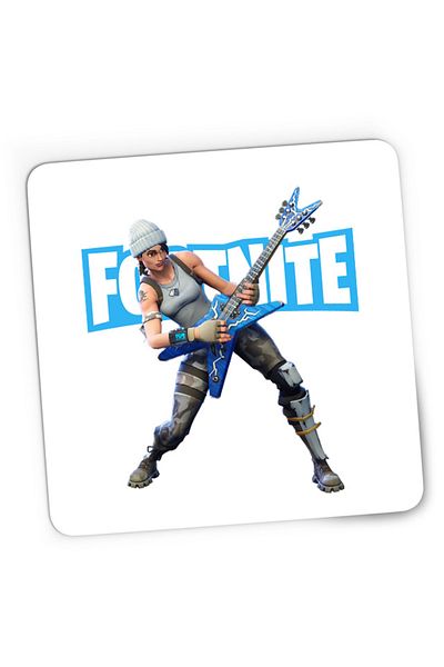 OEM Mousepad Gaming Fortnite Rock n Roll Battle Royale Skins Music, 21x19 см
