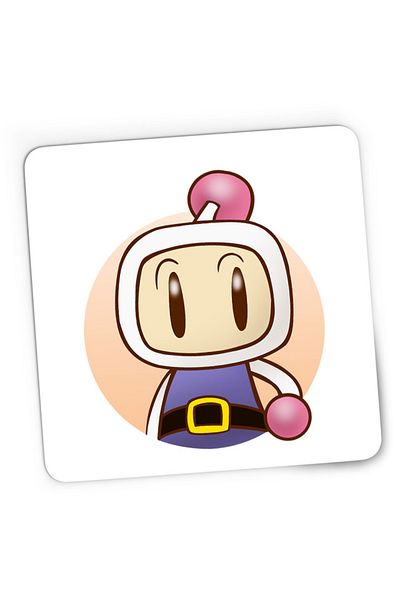 OEM Bomberman Hudson Soft Bandai Bakudan Otoko Gaming Mousepad, 21x19 cm
