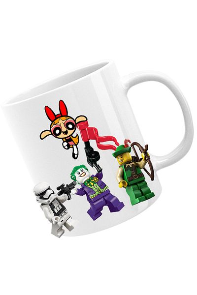 OEM Cana Joker Star Wars Powerpuff Girls Legends of Zelda Roblox, alba, 330 ml