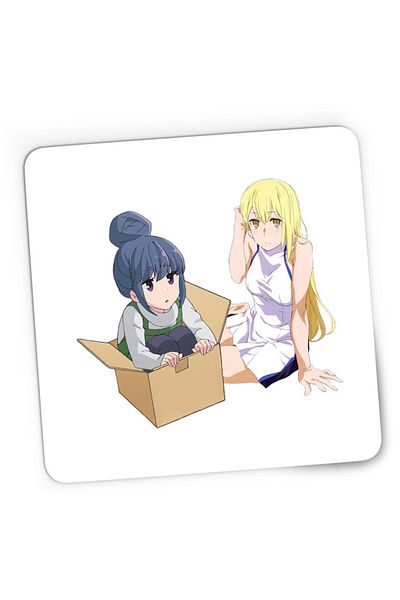 OEM Mousepad Gaming DanMachi Lion Ryuu YuruYuri Gag Humor Isekai Adventure, 21x19 см