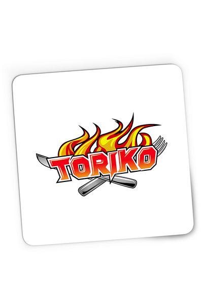 OEM Mousepad Gaming Toriko Logo Gourmet Shounen Hulu Comedy, 21x19 см