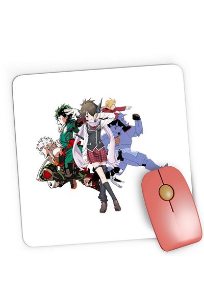 OEM Mousepad Gaming Trinity Seven Kazama Levi My Hero Academia Alchemy, 21x19 см
