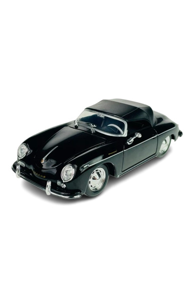 WELLY Porsche 356 A Speedster, negru, 1/24