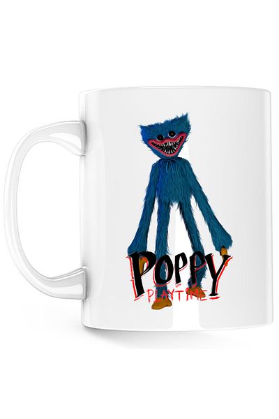 OEM Cana Huggy Wuggy Walk Horror Game Hug Want, alba, 330 ml