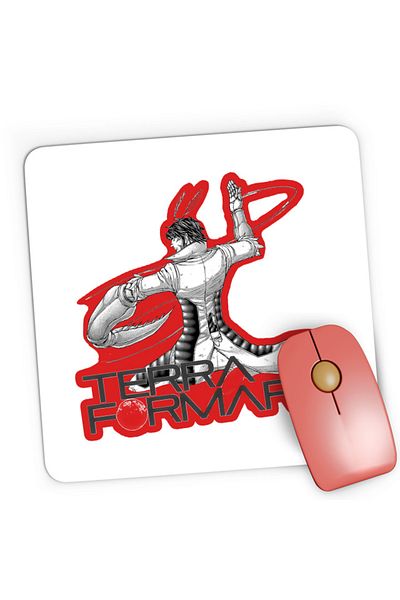 OEM Mousepad Gaming Terra Formers Hizamaru Akari Colonization, 21x19 см
