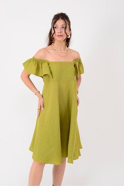 Park Moda 11228 MADONNA ΚΟΝΤΟ ΛΙΝΟ ΦΟΡΕΜΑ ΠΟΥΚΑΜΙΣΟ