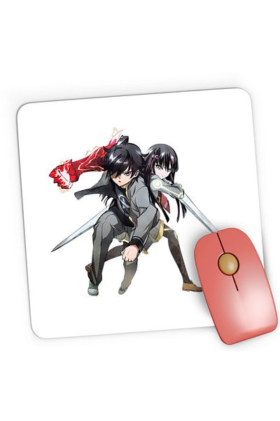 OEM Mousepad Gaming Twin Star Exorcists Enmadou Fantasy Katana Love, 21x19 см