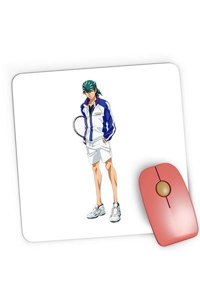 OEM Mousepad Gaming Prince of Tennis Momoshiro Sports Shounen School, 21x19 см