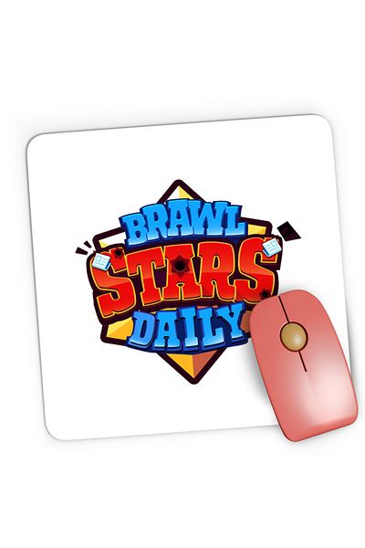 OEM Mousepad Gaming Brawl Stars Battle Arena Third Person Shooter Game, 21x19 см