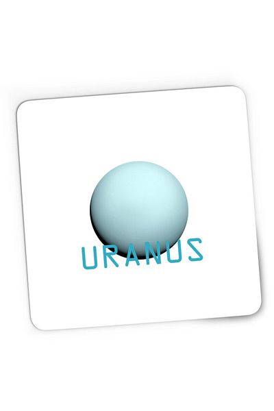 OEM Mousepad Gaming NASA Uranus Huge Celestial Moon Gas Gravity, 21x19 см