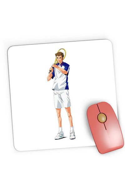 OEM Mousepad Gaming Prince of Tennis Kawamura Takashi Konomi Takeshi Anime, 21x19 sec