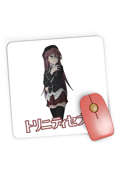 OEM Mousepad Gaming Trinity Seven Asami Lilith Romance Anime Shounen, 21x19 см