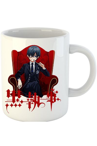 OEM Cana Black Butler Ciel Family Manga Otaku, alba, 330 ml