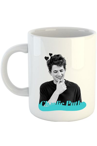 OEM Cana Charlie Puth Lovers Hearts Sky Cool Singer, alba, 330 ml