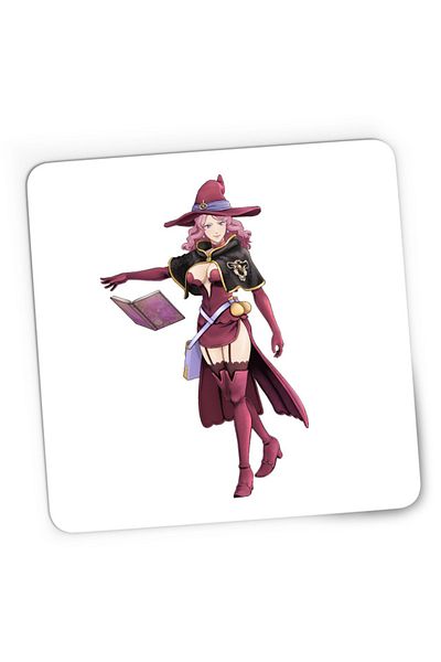 OEM Mousepad Gaming Black Clover Vanessa The Drunker Witch Enoteca Hat, 21x19 см