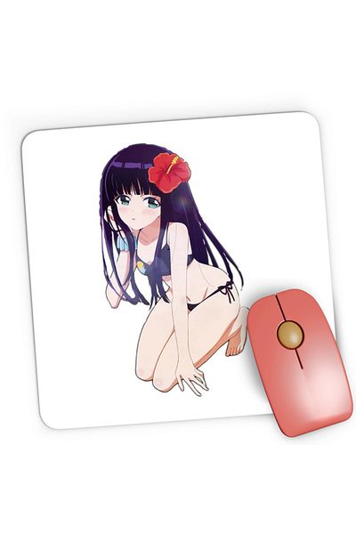 OEM Mousepad Gaming Twin Star Exorcists Adashino Benio Sister, 21x19 см