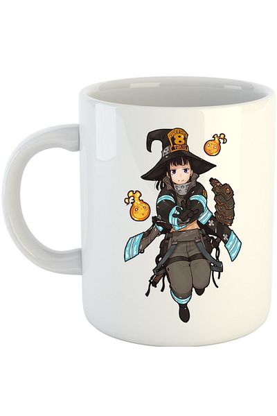 OEM Cana Fire Force Wizard Powers Anime, alba, 330 ml