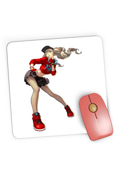 OEM Mousepad Gaming Persona Ann Panther Takamaki Action Japan, 21x19 cm