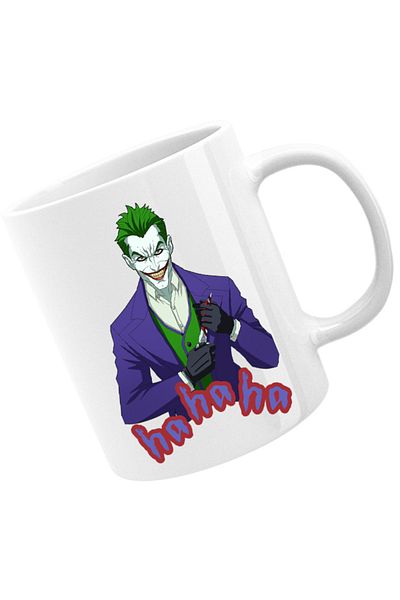 OEM Cana Joker Laugh Evil Gloves Crazy Man, alba, 330 ml
