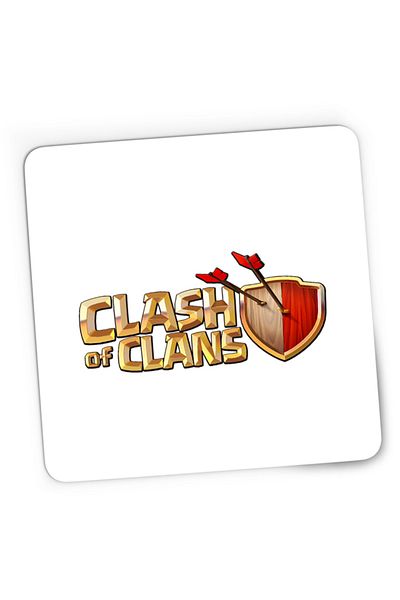 OEM Mousepad Gaming Clash of Clans Mobile Strategy Game Supercell, 21x19 см