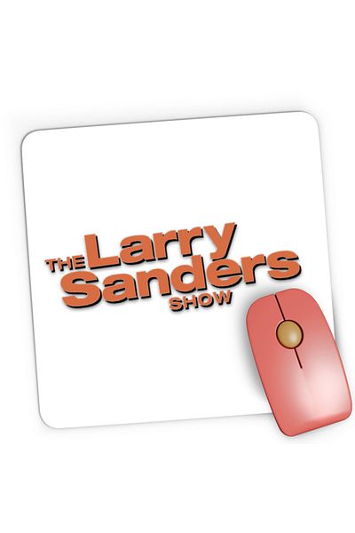 OEM Mousepad Gaming The Larry Sander Show Logo TV Series Actors Parody, 21x19 см