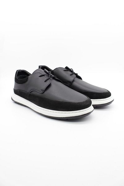 İmza 100% Leather Laced Casual Shoes 1033250117