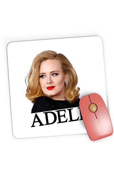 OEM Mousepad Gaming Adele English Song Writter UK Easy on Me, 21x19 см