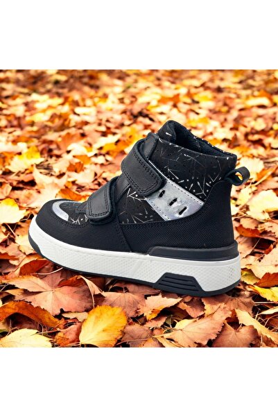 JOJO KIDS çocuk ortopedik bot , 100 % 100 hakiki deri bot , su geçirmez , cırtlı çizme , kaymaz taban