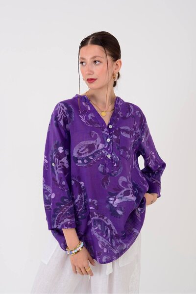 Park Moda 15455F-75 Shaw Pattern Shirt