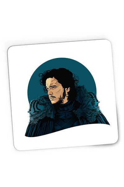 OEM Mousepad Gaming Game of Thrones John Snow Adventure Drama, 21x19 см