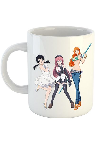 OEM Cana Trinity Seven One Piece Nami Anime Waifu, alba, 330 ml