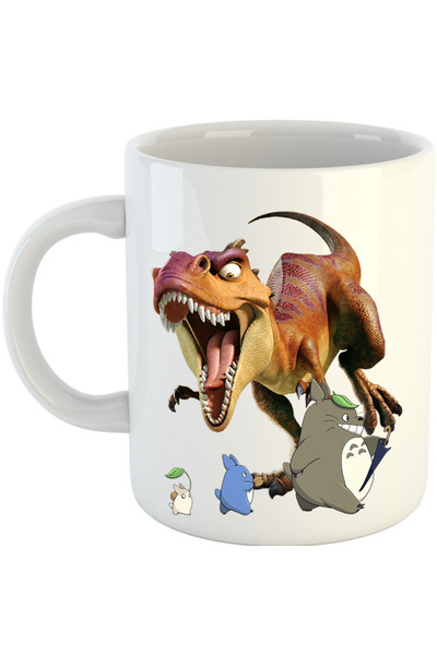 OEM Cana Ice Age Totoro Dinosaur T-Rex Ghibli Animation, alba, 330 ml