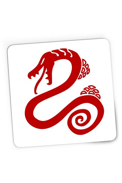 OEM Mousepad Gaming Seven Deadly Sins Sloth Symbol Serpent Otaku, 21x19 см