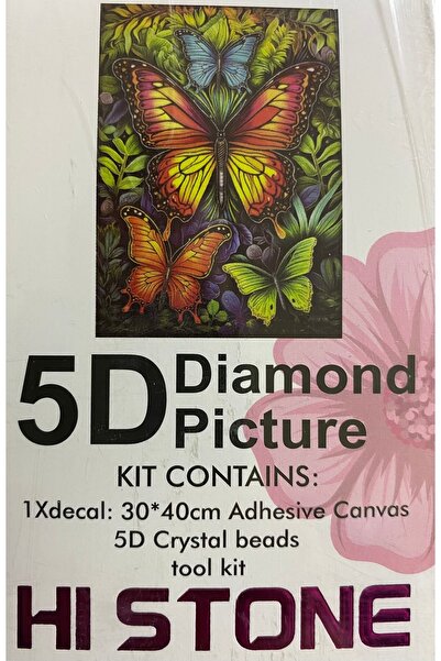 EleganTShoP 5D Yapışan Boncuk Goblen Mozaik Tablo Pano 30*40 cm 86803