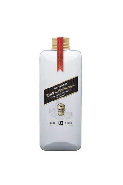 BANDİDO Șampon profesional de păr cu usturoi negru, Colecția Golden, 350 ml