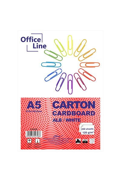 Libra Carton A5 Alb 120g Top 250 Coli