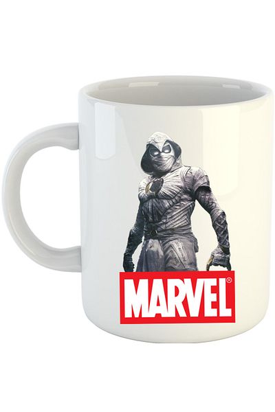 OEM Cana Moon Knight Marvel Logo Cool Legend Mini Series, alba, 330 ml