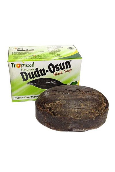 DUDU Tropical Naturals Osun African Black Soap Brown