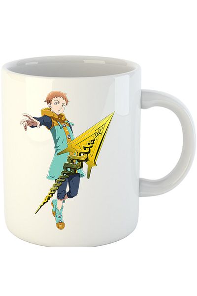OEM Cana Seven Deadly Sins King Polearm Strongest Anime Meme, alba, 330 ml