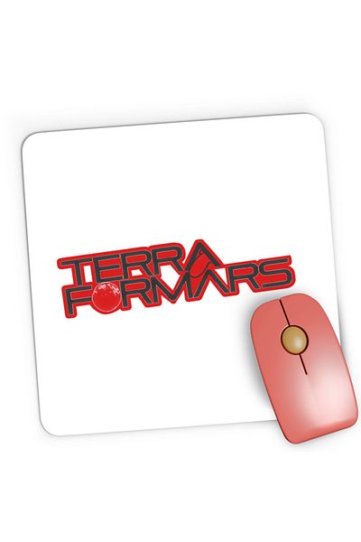 OEM Gaming Mousepad Terra Formers Space Mars Colonization, 21x19 cm
