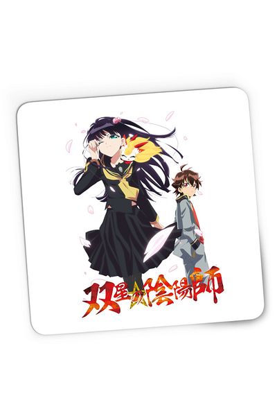 OEM Mousepad Gaming Twin Star Exorcists Sakura Spring School Life, 21x19 см
